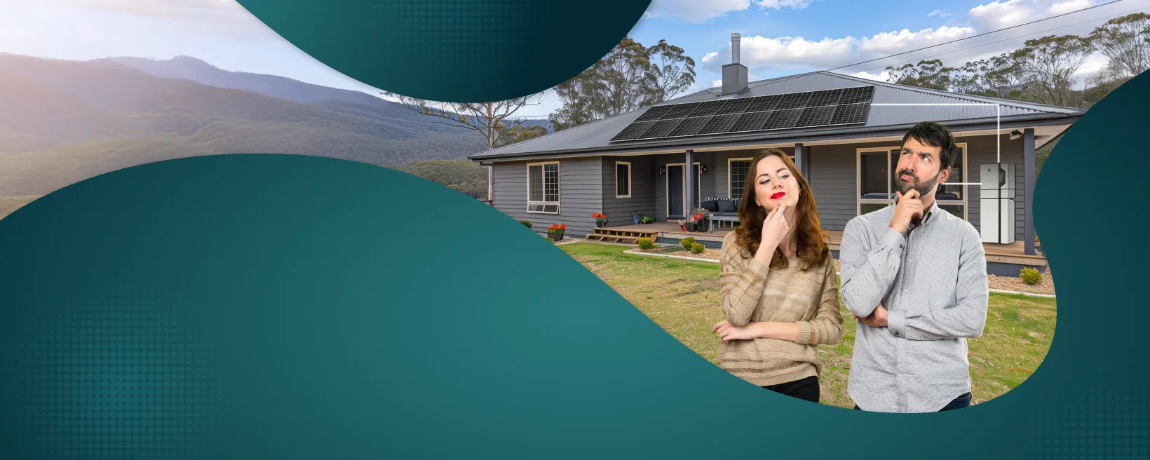 50kw solar panel system sale banner for Australian location