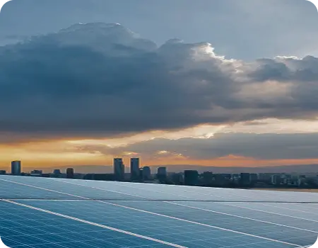 6.6kW Rooftop Solar Sunset