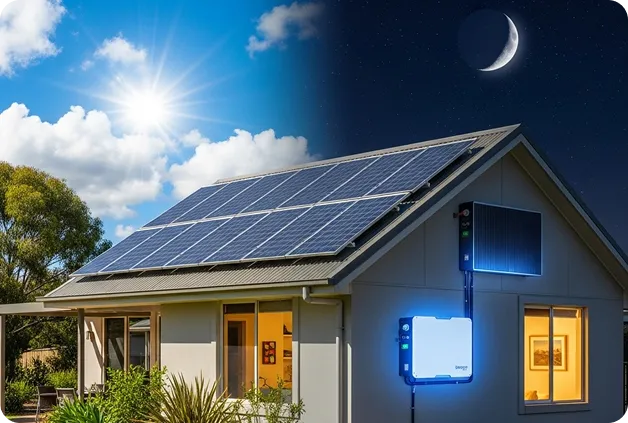  Power your home with solar battery system