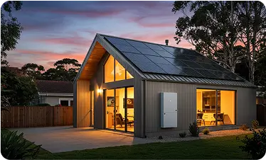 6.6kW Solar Panels + Solar Battery