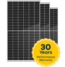 Solar panel performance warranty