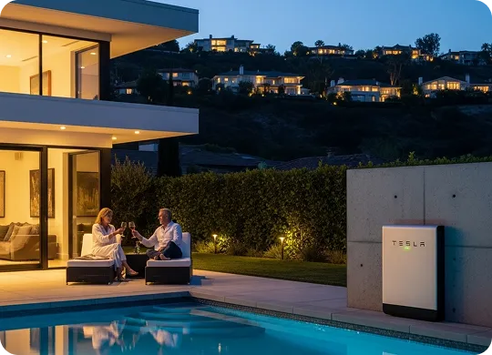 reliable solar battery power supported by rebates and incentives.