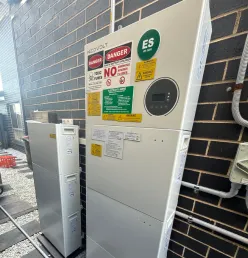 NeoVolt solar battery storage system installed in Australia