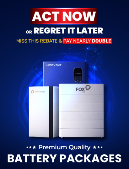 Image Showing limited time offer for solar system sale in Australia location