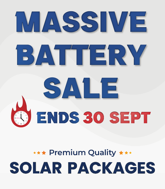 Image Showing limited time offer for solar system sale in Australia location